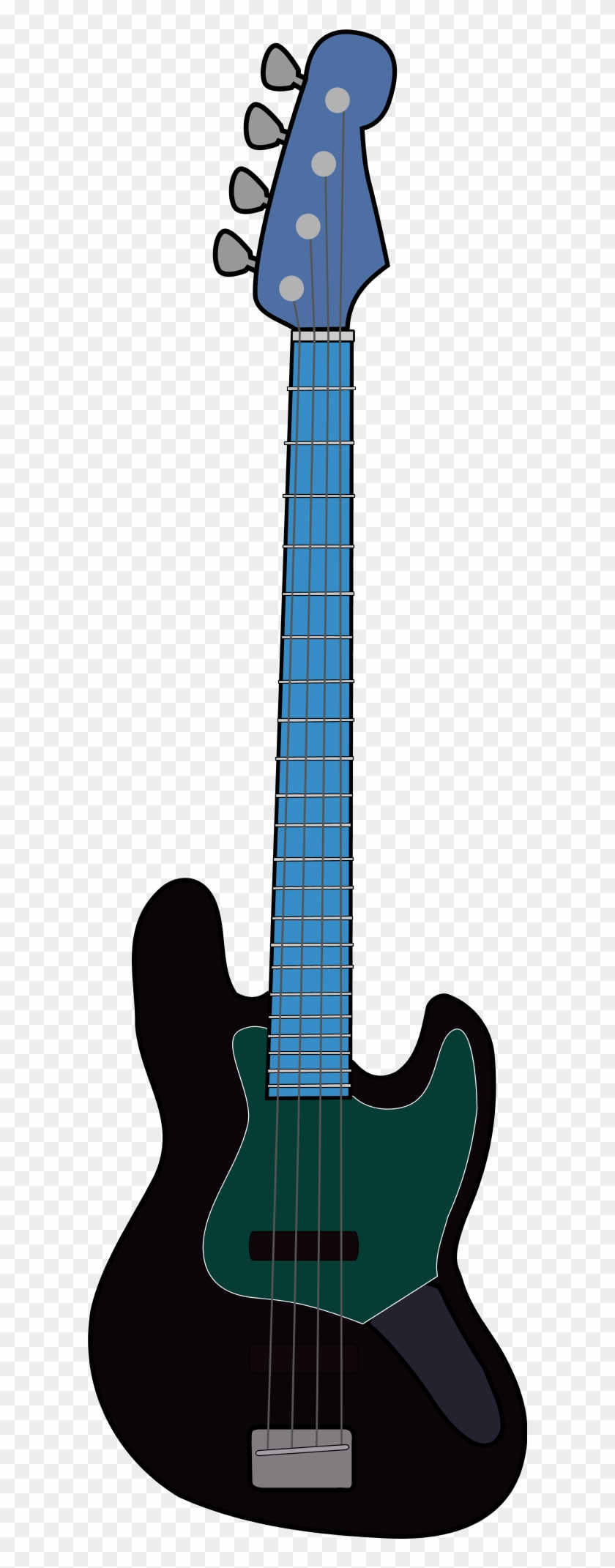 Fender - Clipart - Bass Guitar Clip Art #1000310
