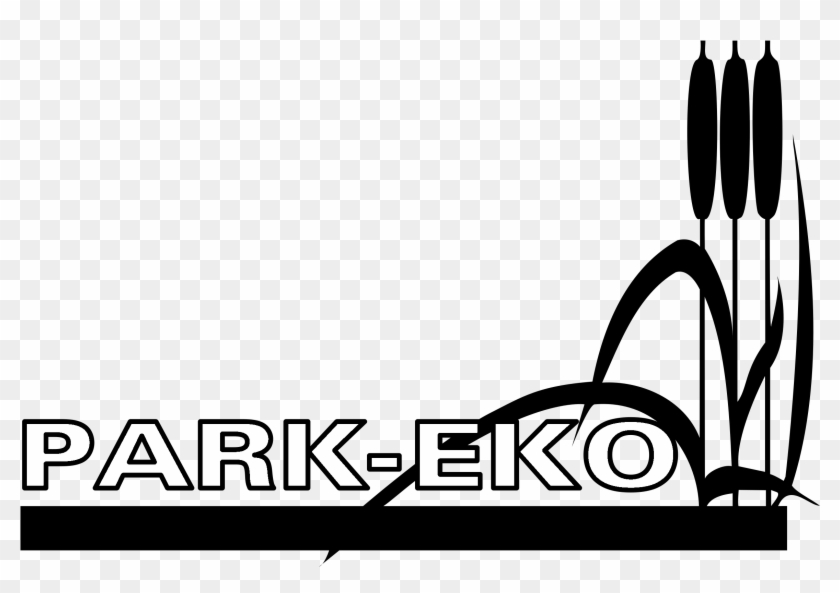 Park Eco Logo Black And White - Graphic Design #1000378
