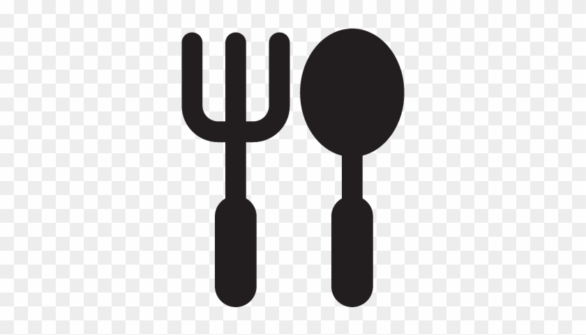 Small Fork And Spoon Vector - Eat Icon #1000422