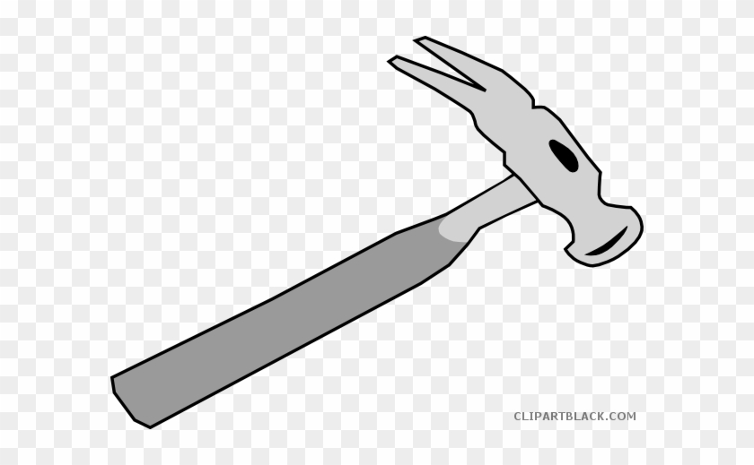 Hammer Tools Free Black White Clipart Images Clipartblack - Martillo Clip Art #1000491