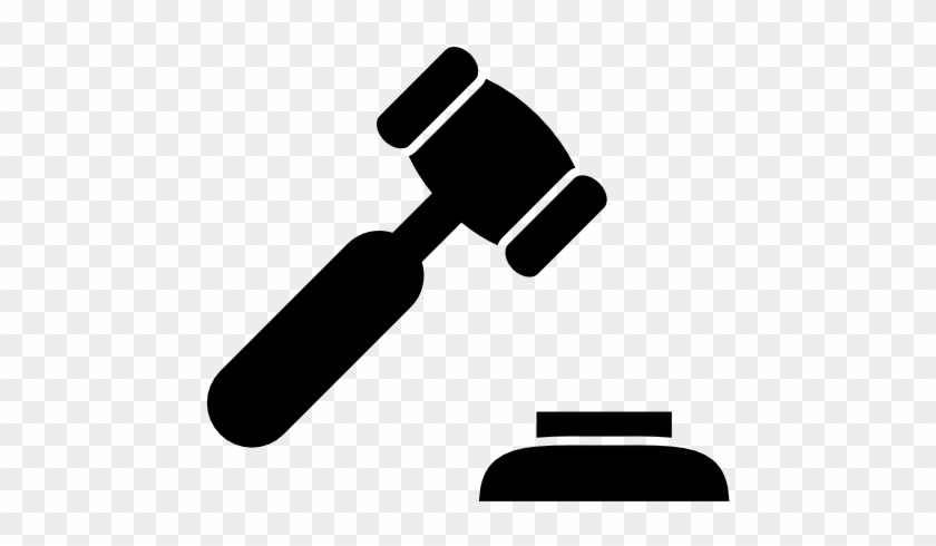 Lay2 Real Estate Hammer Icon - Justice Icon Png #1000525