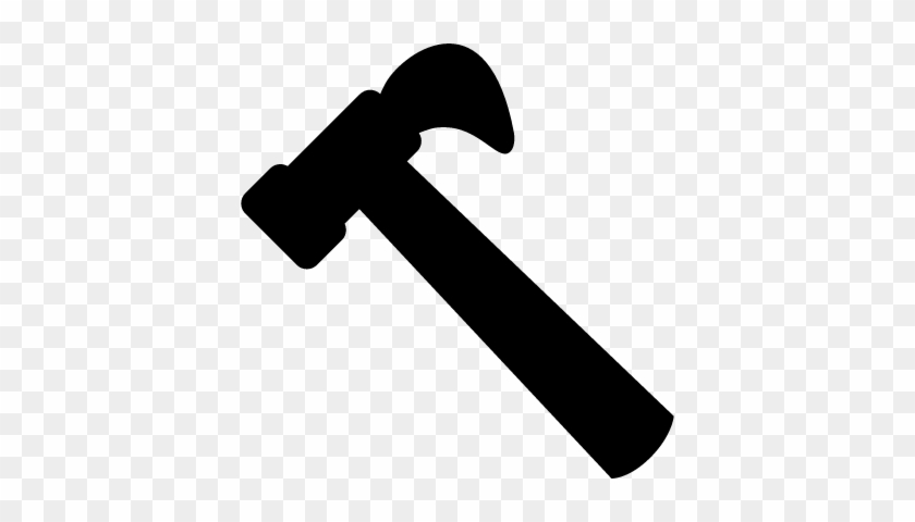 Hammer Shape Vector - Hammer Shape #1000528