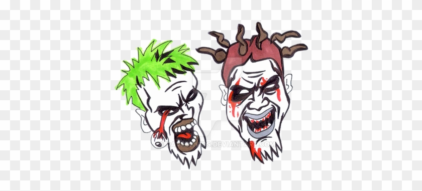 Hd Clipart Trappedbehindthelens 70 56 Twiztid By - Twiztid Drawings #1000589