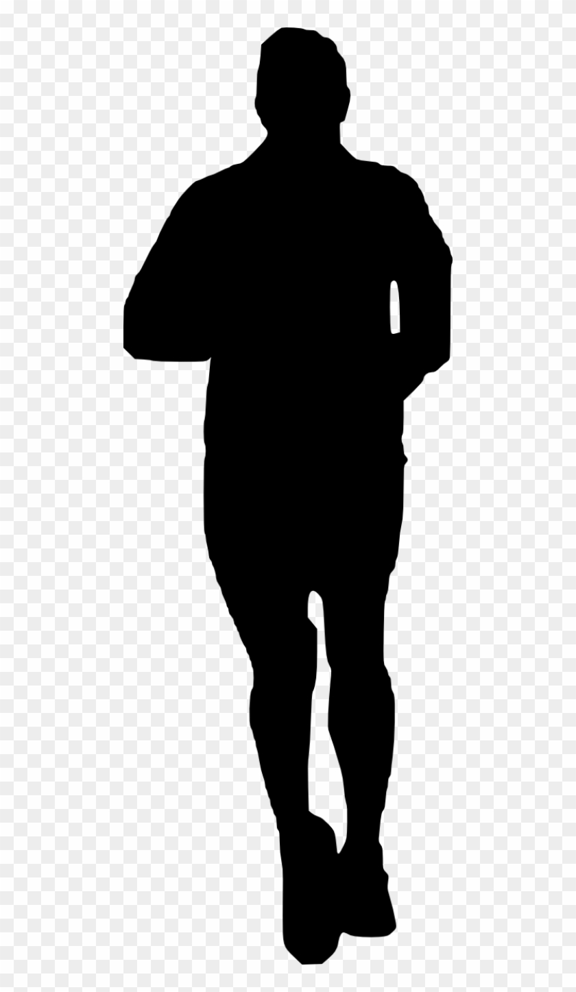 Free Png Man Running Silhouette Png Images Transparent - Woman Head Silhouette Png #1000720