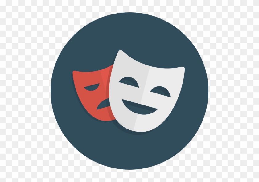Comedy, Drama, Happy, Masks, Sad, Theatre Icon - Drama Icon #1000721