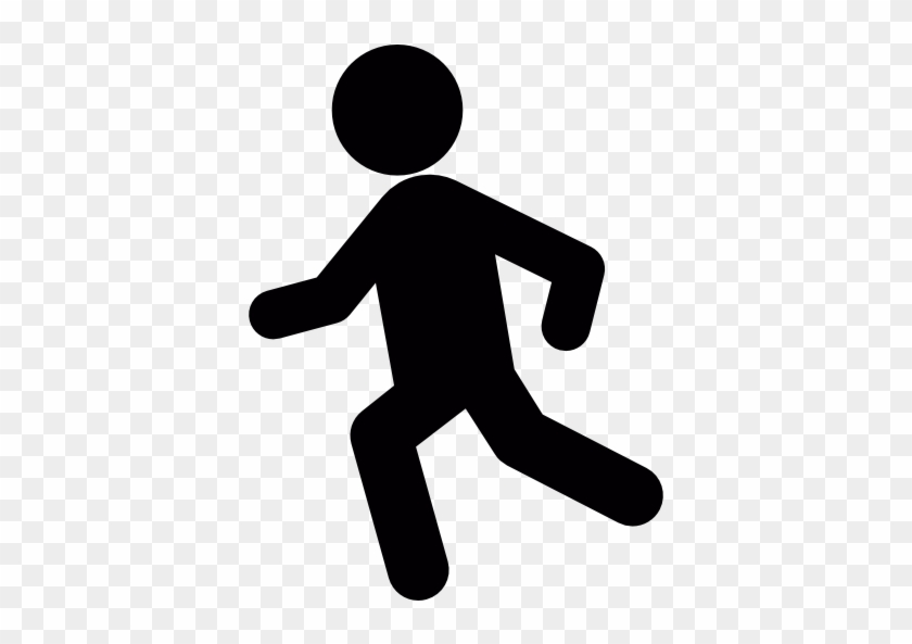 Running Man Free Icon - Hombre Corriendo Vector Png #1000724