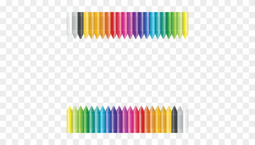 Crayon Border - Crayons Background Powerpoint #1000740