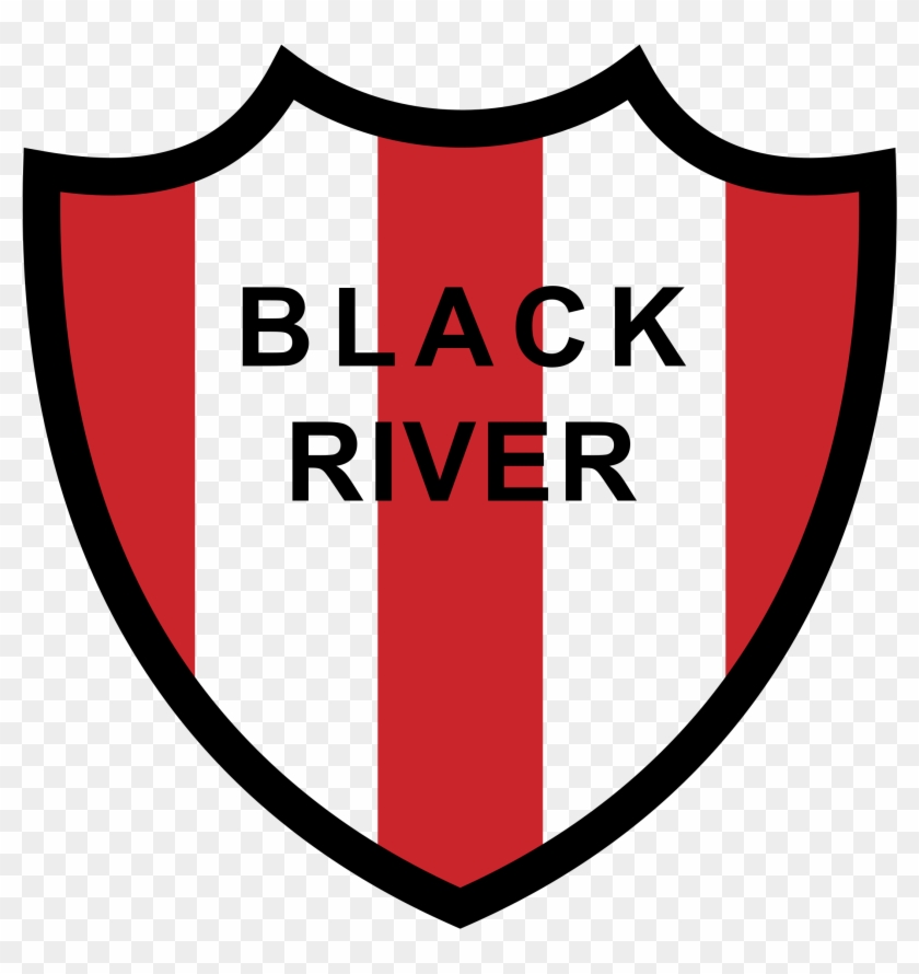 Club Black River De Gualeguaychu Logo Logo Black And - Emblem #1000762