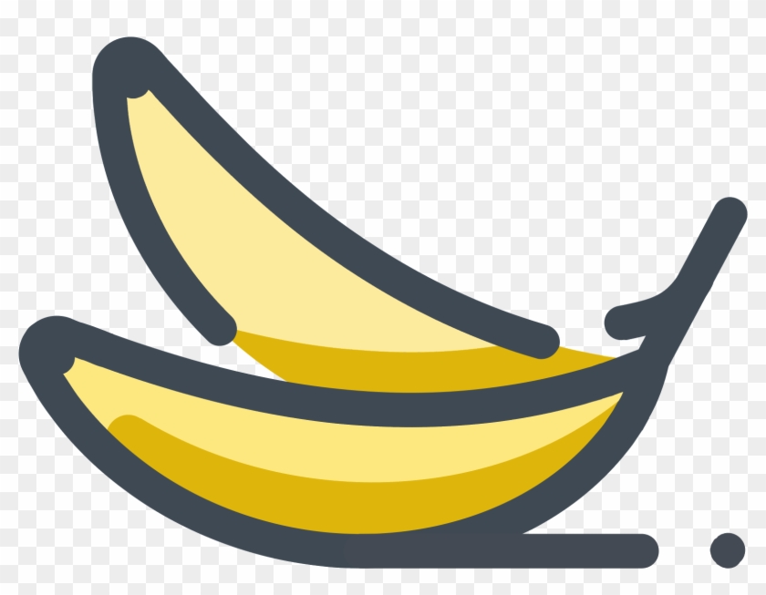 Sweet Banana Icon - Banana Icon Png #1000831