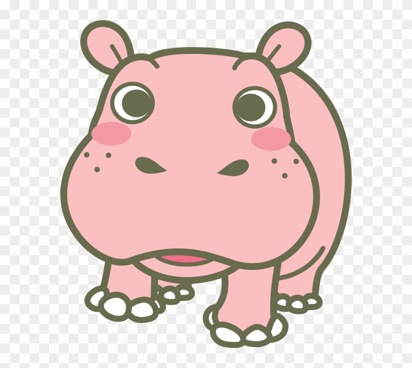 Juniors - Hippo Png Cartoon #1000880