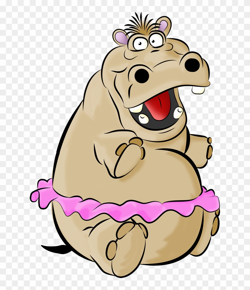 Lightly From The Ledge - Hippo In A Tutu #1000886