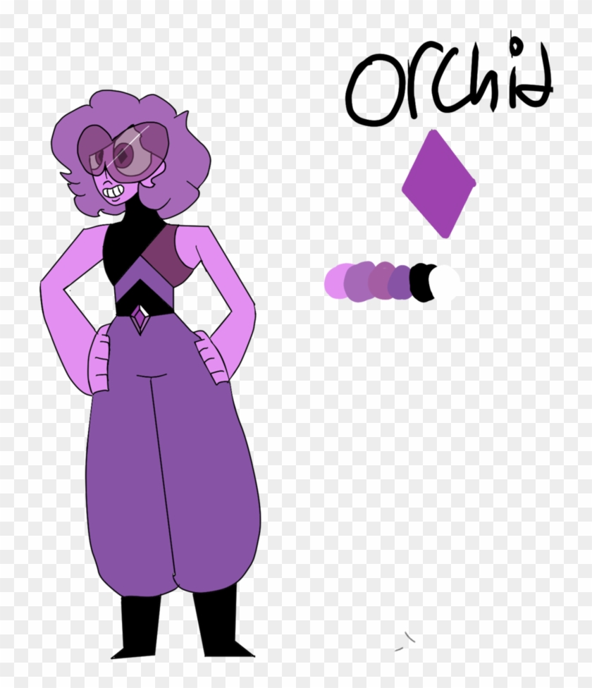 Orchid Diamond By Electronic-phantom - Cartoon #1000890