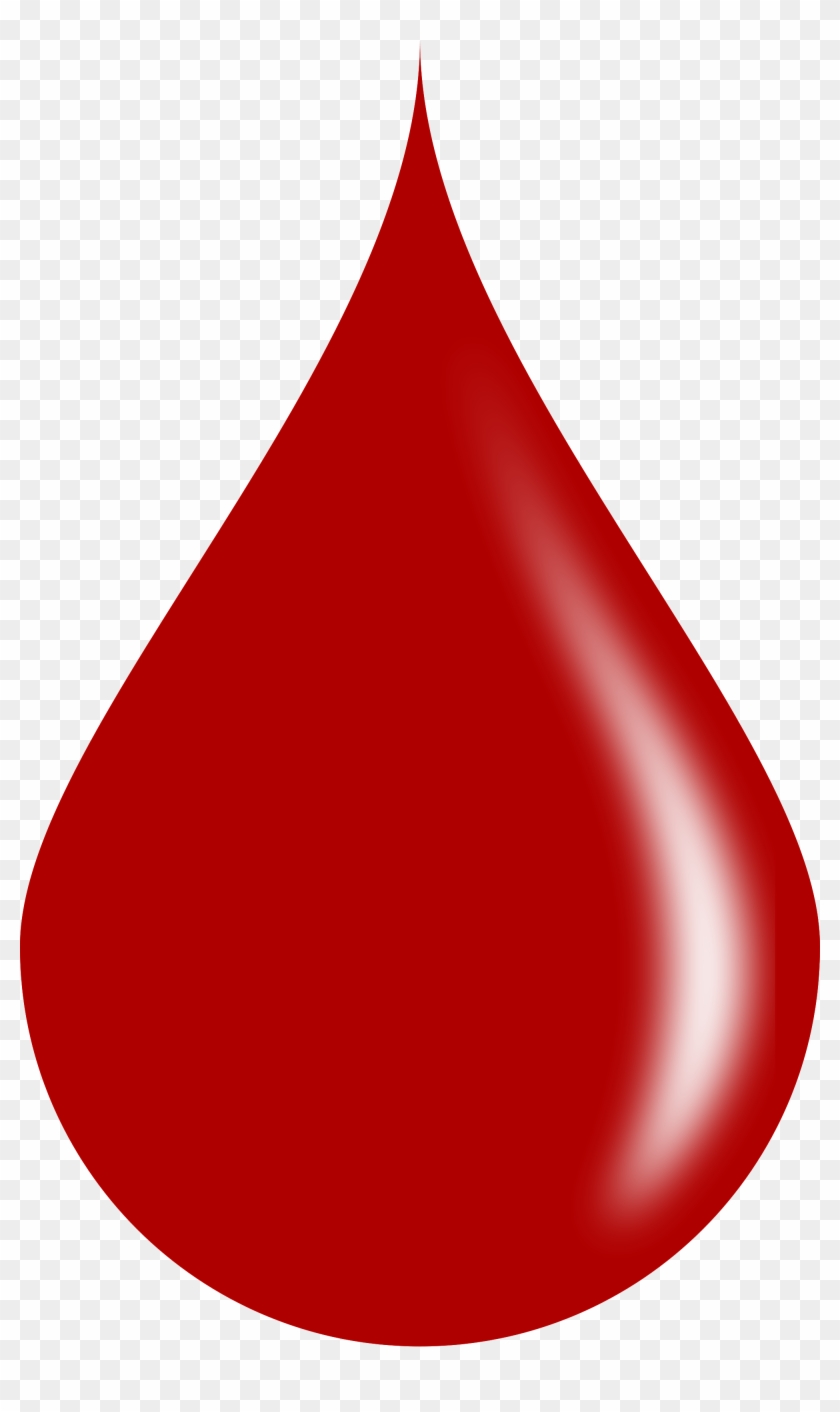 Blood Clipart Real - Blood Drop Vector Png #1000936