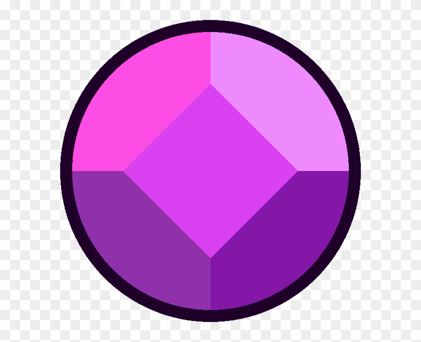Violet Diamond Gemstone - Violet Diamond Gemcrust #1000937