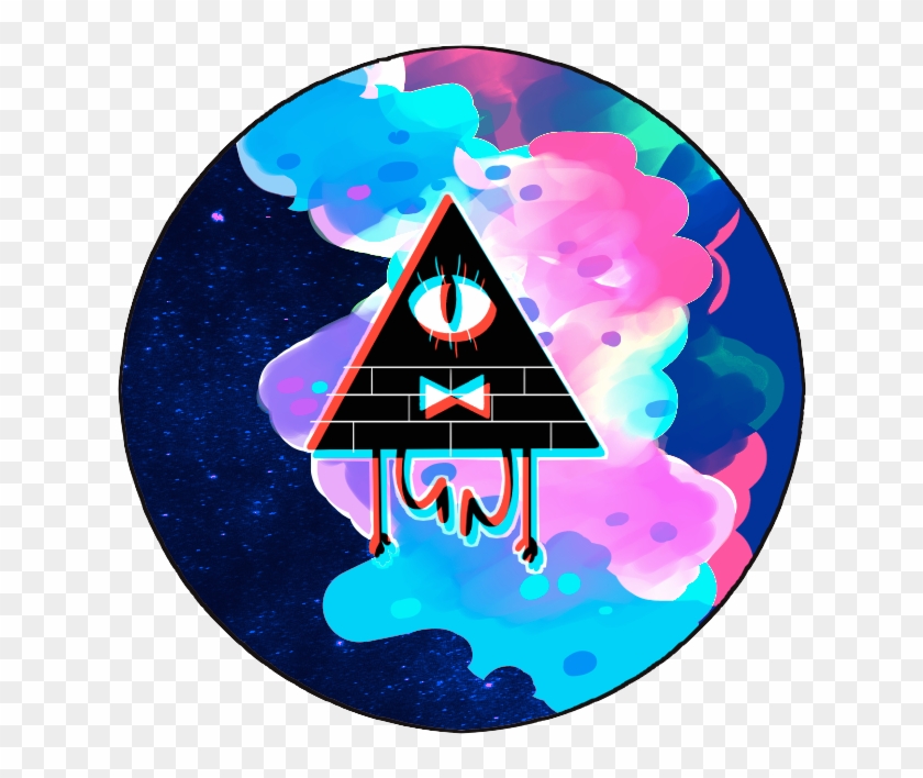 Gravity Falls Bill Bill Cipher Icon Pictures My Art - Circle #1000941