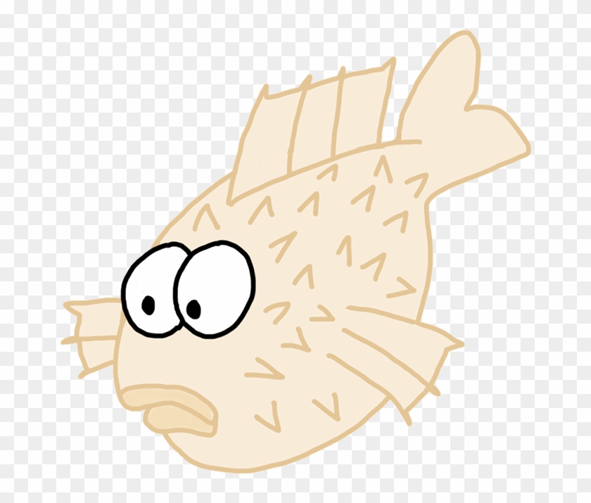 Shark Like Fish Drawing, Funny Cartoon Puffer Fish - Drawing - Free  Transparent PNG Clipart Images Download