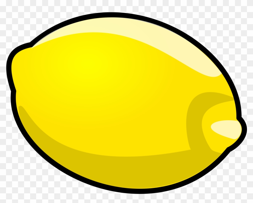 Lemon Clipart - Transparent Background Lemon Clipart #1001035