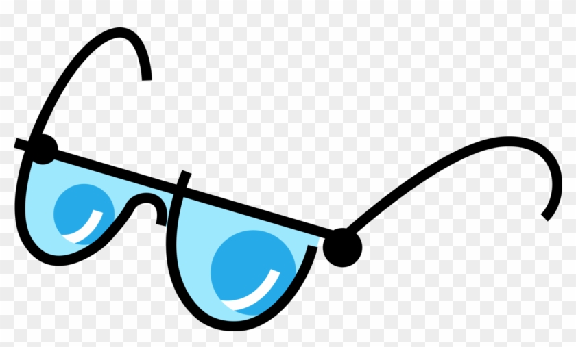 Vector Illustration Of Reading Glasses And Eyeglasses - Vector Illustration Of Reading Glasses And Eyeglasses #1001103