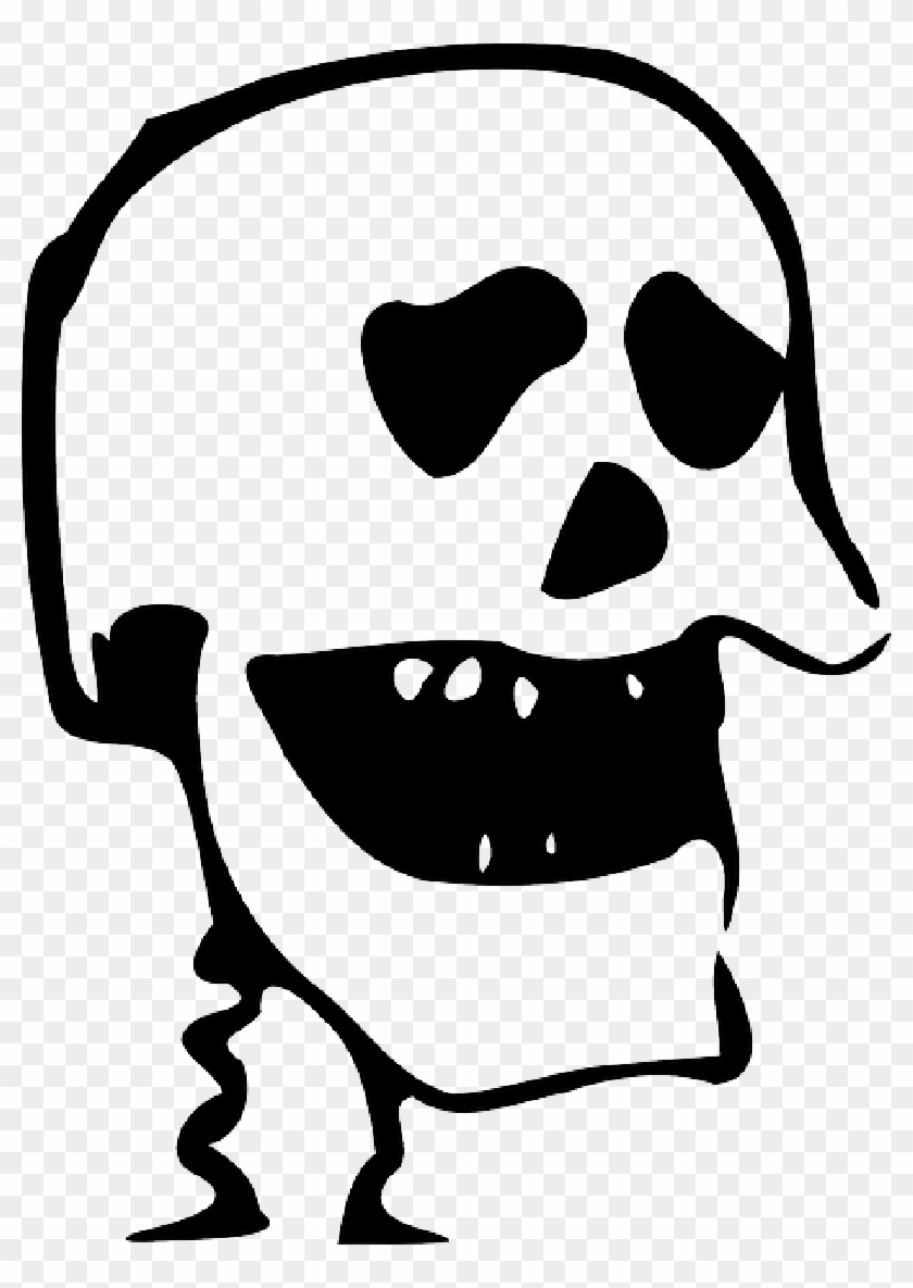 Monster Halloween, Skull, Dead, Death, Skeleton, Monster - Skeleton 1 Inch / 25mm Pin Button Badge Skeletons Skull #1001183