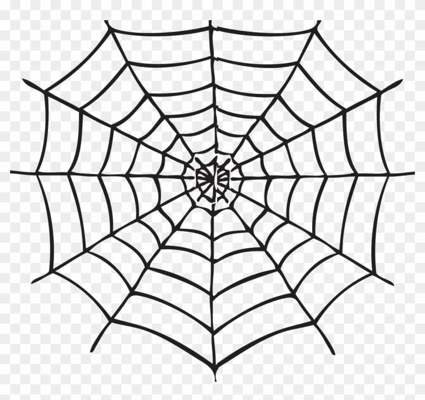 Halloween Spiders Clipart - Clip Art Spider Web #1001196