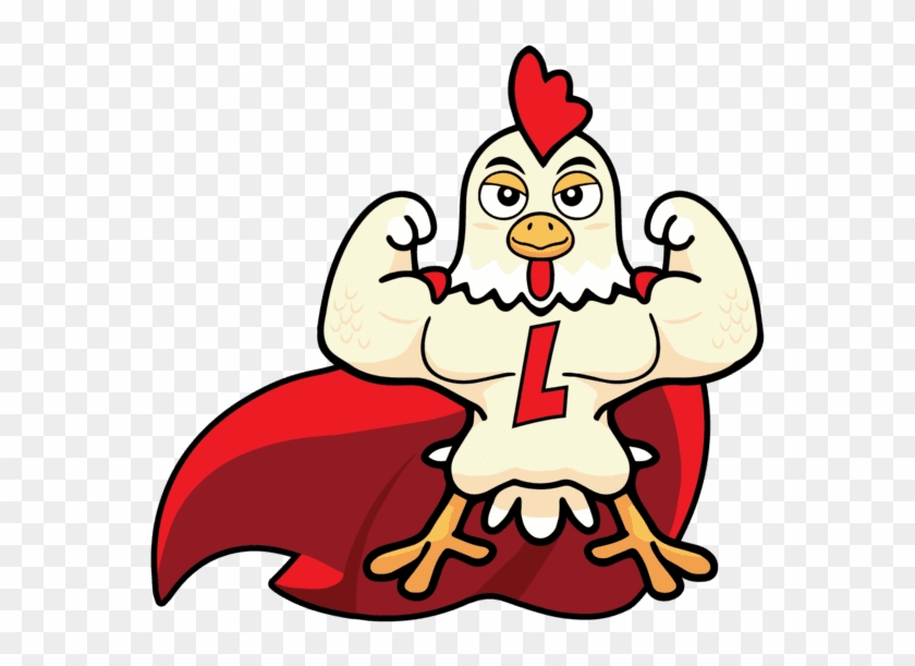 Landry Farms Logo - Weight Lifting Chicken #1001209