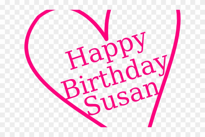 Happy Birthday Clipart Susan - Casa De Dios #1001218