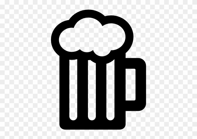 Pint Of Beer - Beer Mug Logo Vector #1001285