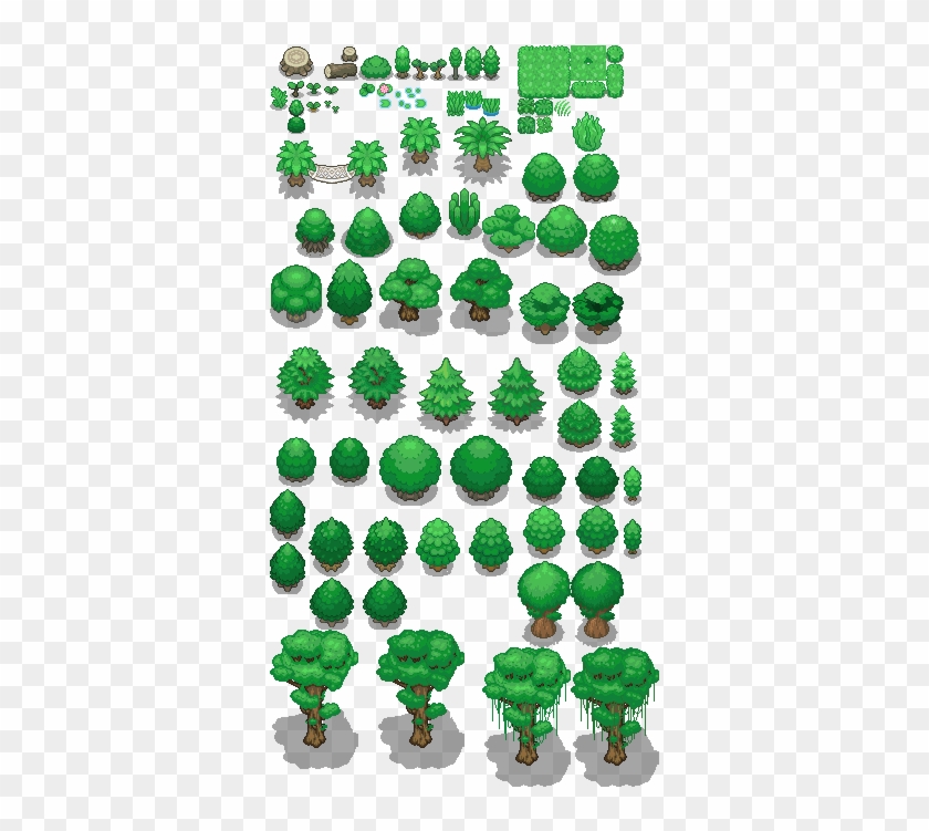 Tons Of Tileset 1/10 - Tileset Tree #1001492