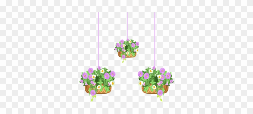 Bị Treo Cổ Và Tranh Minh Hoạ, Loài Hoa Chậu Cây, Treo, - Flowerpot #1001511