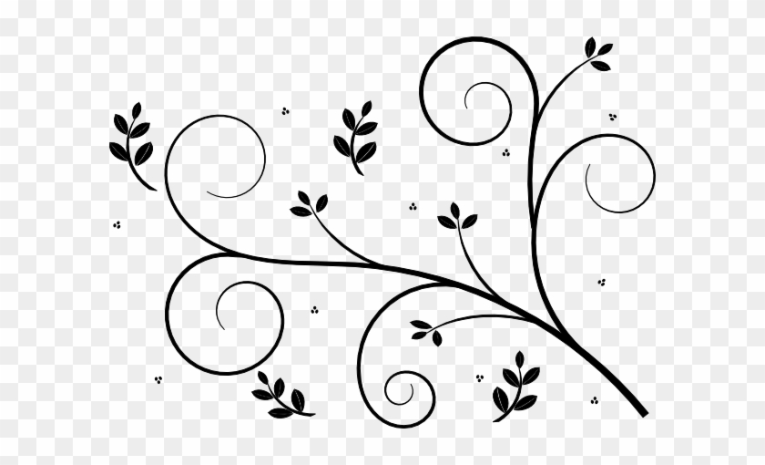 Floral Leaf Designs - Simple Flower Pattern Png #1001628