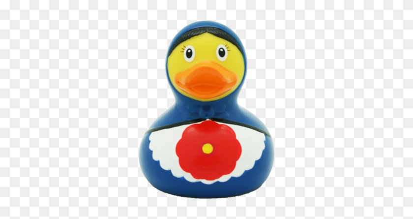 Babushka Rubber Duck, Blue By Lilalu - Lilalu 8 X 8 Cm/50 G Collector And Baby Babushka Rubber #1001698