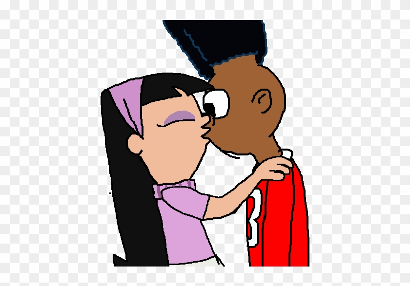 Trixie And Gerald Kissing - Cartoon #1001709