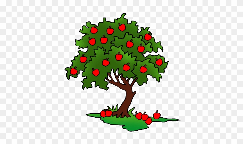 Clip Art - Apple Tree Drawing #1001713