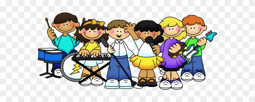 Illustration Featuring Kids - Talent Show Clip Art #1001851