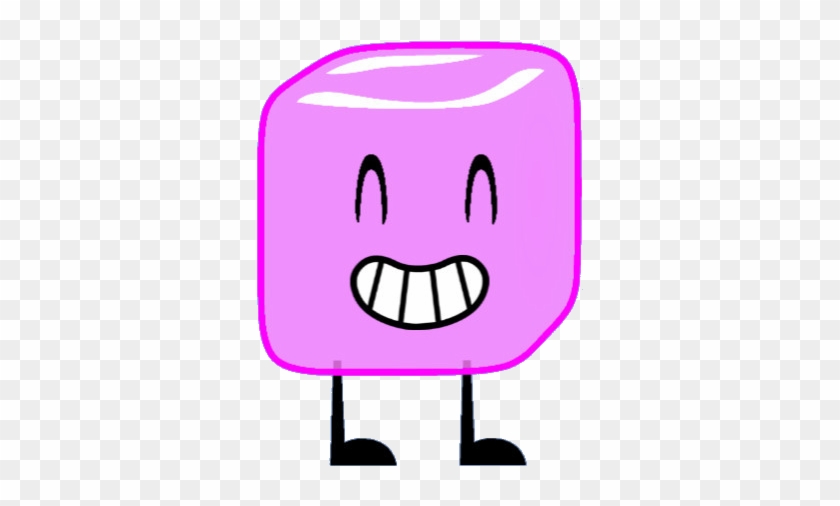 Pink Ice Cube 1 - Bfdi Pink #1001942