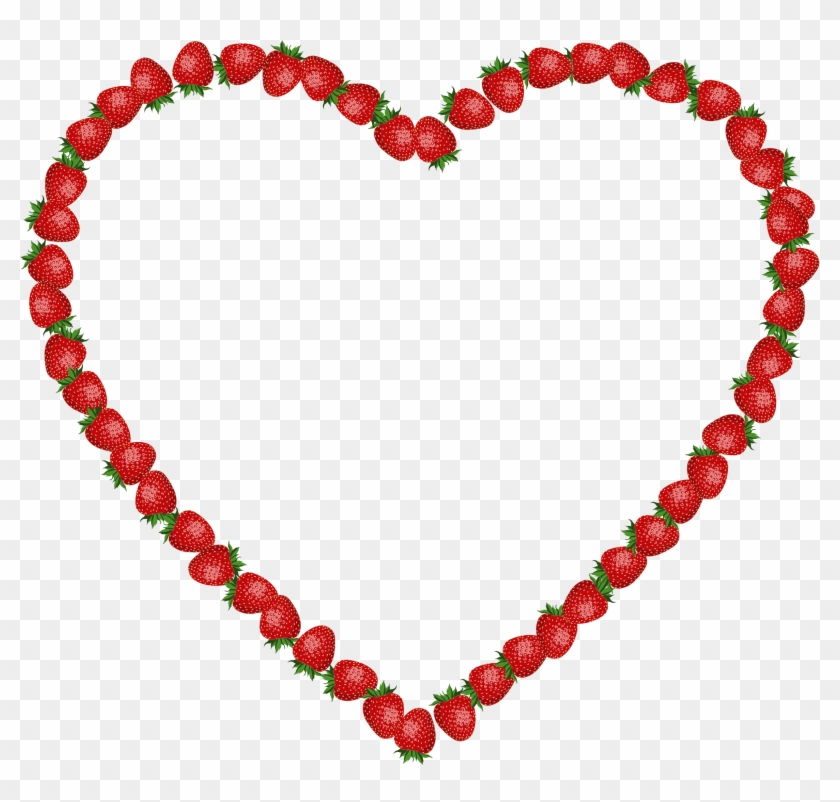 Heart - Coração De Morango Png #1001981