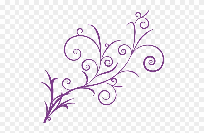 Swirl Clipart Transparent - Purple Swirl Transparent Background #1001980