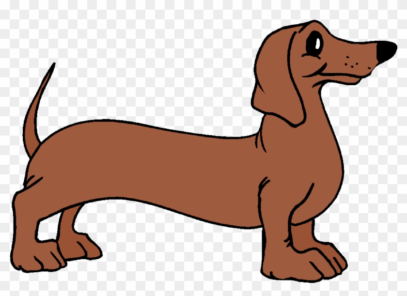 Sausage Clipart Cute - Dog Clip Art #1001991