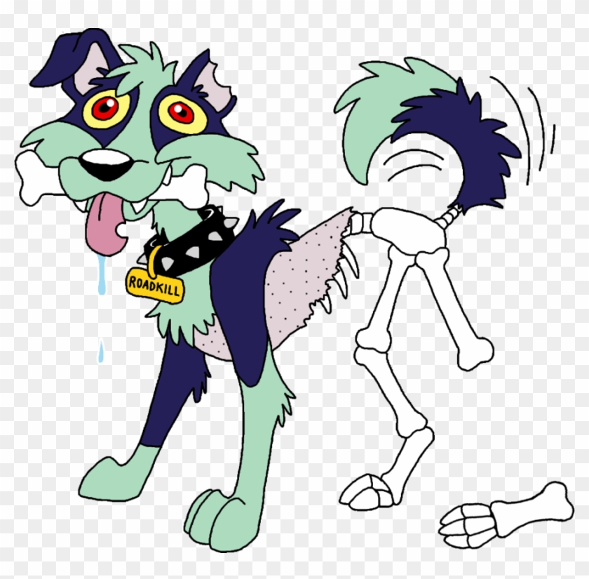 Zombie Dog By Toonskribblez - Zombie Dog Cartoon Png #1002015
