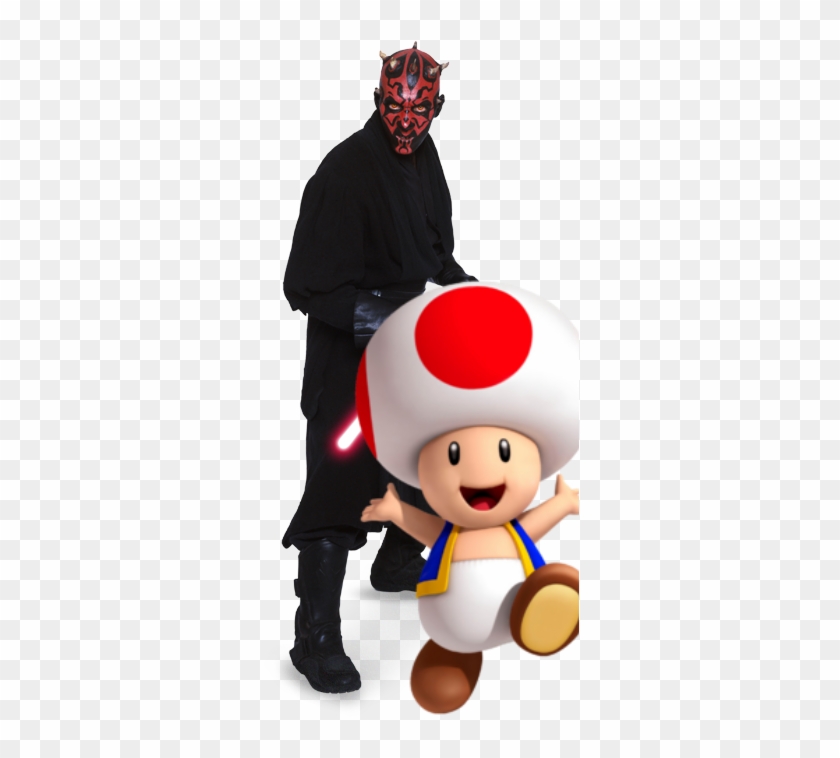 Darth Maul And Toad By Bubbyparker - Toad Super Mario Bros #1002065
