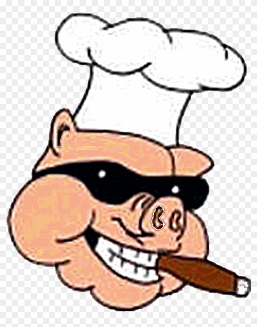 Bbq Pig Clipart - Funny Cartoon Pig Faces #1002251