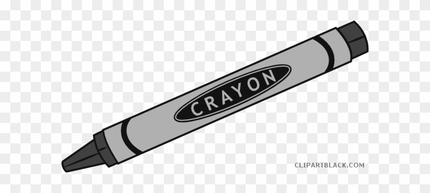 Crayon Tools Free Black White Clipart Images Clipartblack - Crayon Tools Free Black White Clipart Images Clipartblack #1002295