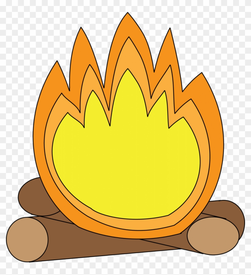 Best Campfire Clipart - Campfire Cartoon Transparent #1002359