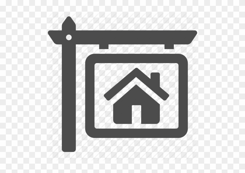 To To Find A New Home Let Us Help You Today - Real Estate Sign Icon #1002373