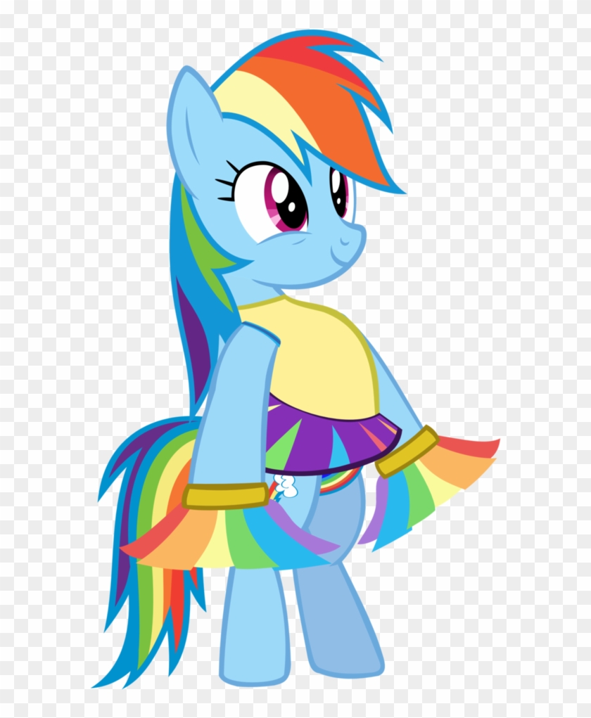 Rainbow Dash Cheerleader 1 By Megarainbowdash2000 - Pinkie Pie #1002396