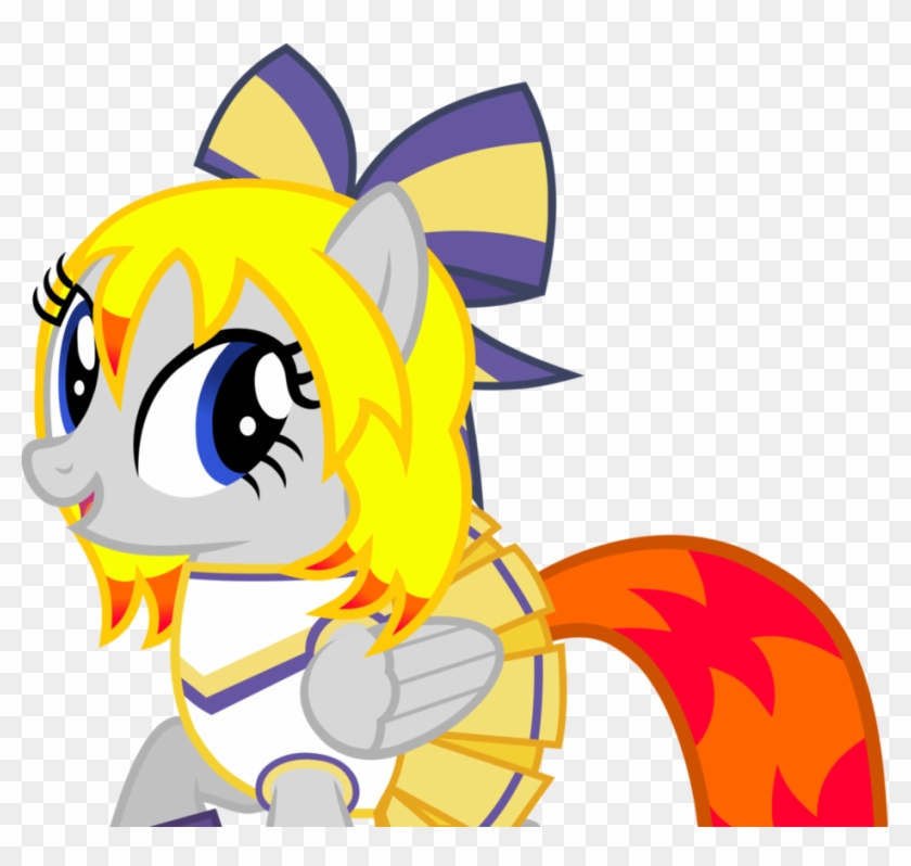 Cheerleader Sunset Rose By Nupiethehero - Cartoon #1002412