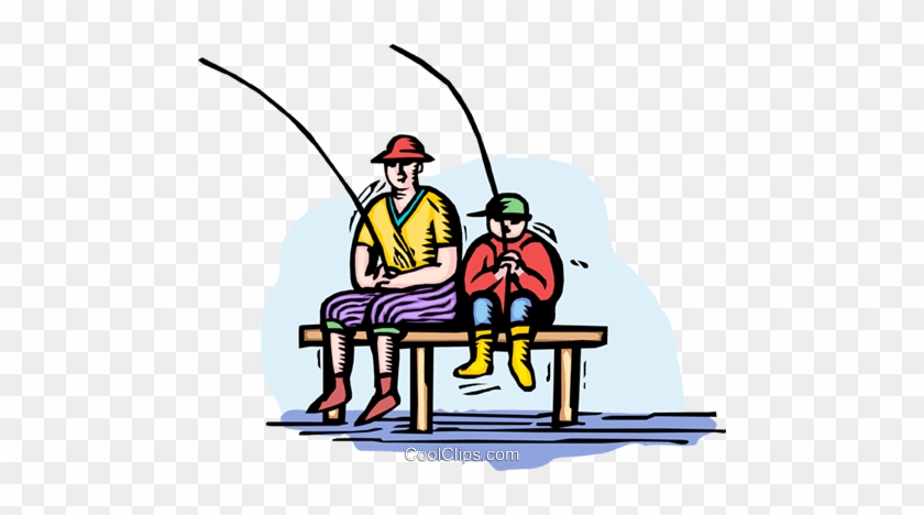 Fisherman Clipart Father Fishing - Cast A Fishing Line #1002481