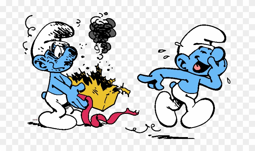 The Smurfs/les Schtroumpfs Clip Art Image - Jokey Smurf #1002628