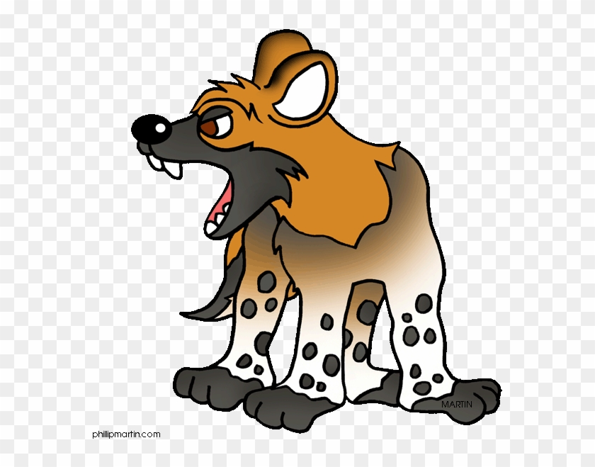 Free Clip Art Forest Animals Clipart Panda - African Wild Dog Clipart #1002696