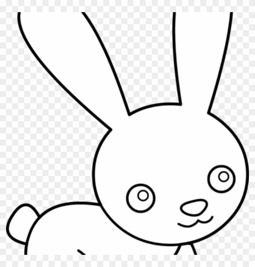 Bunny Clipart Free Cute Bunny Coloring Page Free Clip - Clip Art #1002747